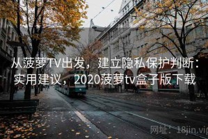 从菠萝TV出发，建立隐私保护判断：实用建议，2020菠萝tv盒子版下载