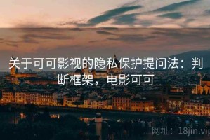 关于可可影视的隐私保护提问法：判断框架，电影可可
