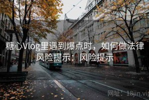 糖心Vlog里遇到爆点时，如何做法律风险提示：风险提示