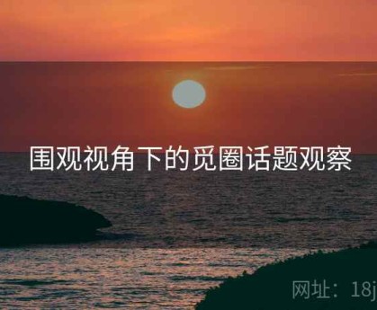 围观视角下的觅圈话题观察