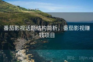 番茄影视话题结构简析，番茄影视赚钱项目