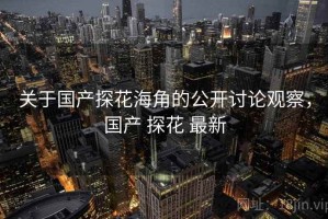关于国产探花海角的公开讨论观察，国产 探花 最新