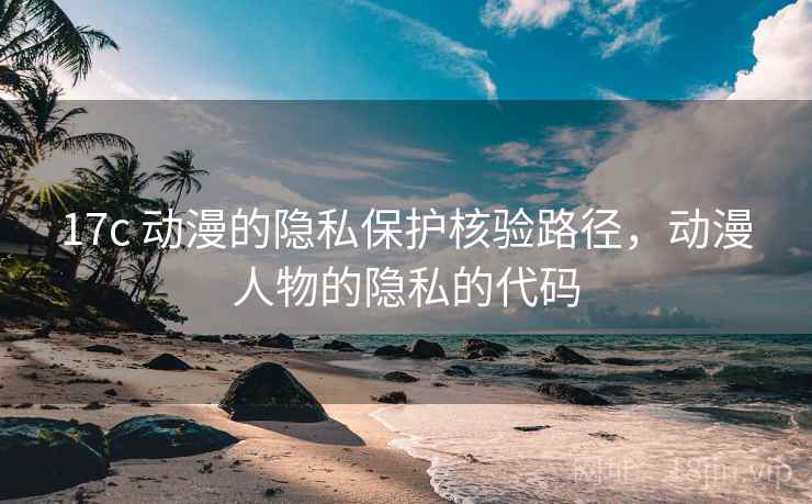 17c 动漫的隐私保护核验路径，动漫人物的隐私的代码