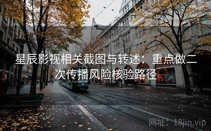 星辰影视相关截图与转述：重点做二次传播风险核验路径